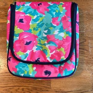 Viv & Lou floral hanging travel case